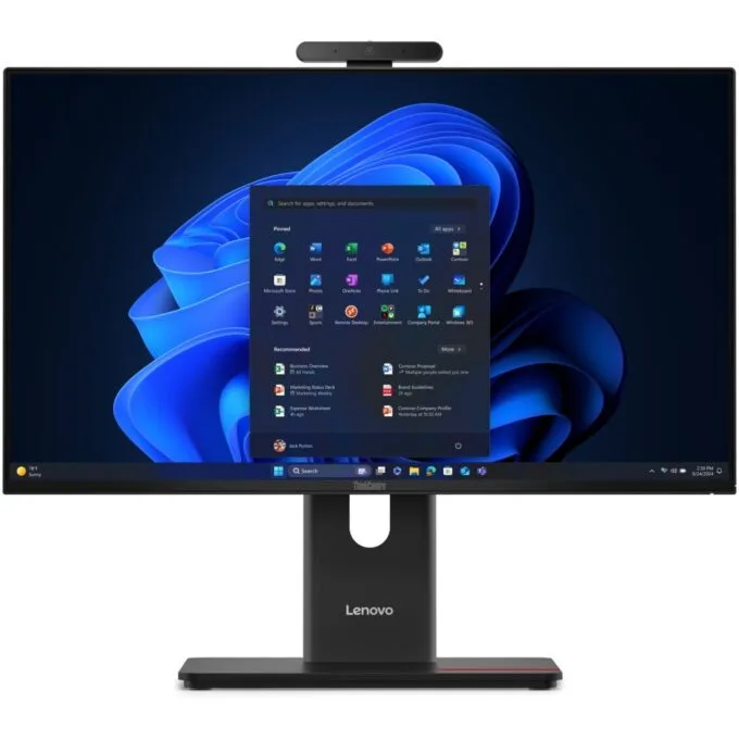 AIO Lenovo ThinkCentre M70a 24 G6 - M70a 24 G6 - 16GB RAM, 512GB SSD, Intel Core i5, 23.8in FHD, Win11 Pro — image 1