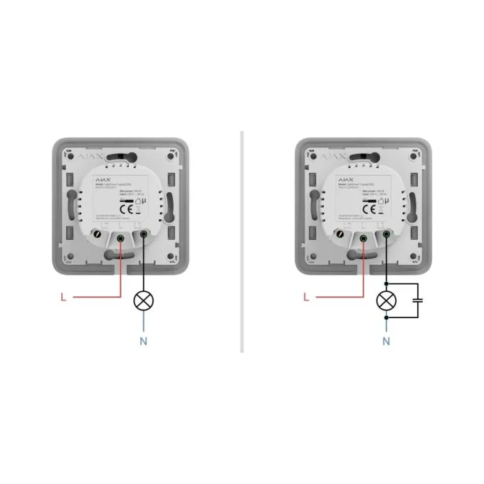AJAX Automation WallSwitch - 1 Gang — image 2