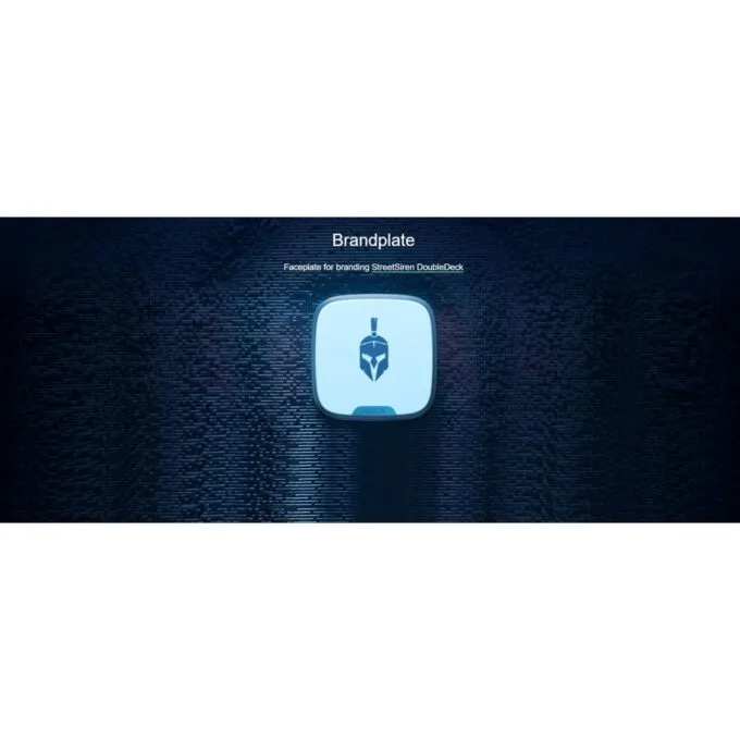 AJAX BrandPlate - Wireless Outdoor White — image 2