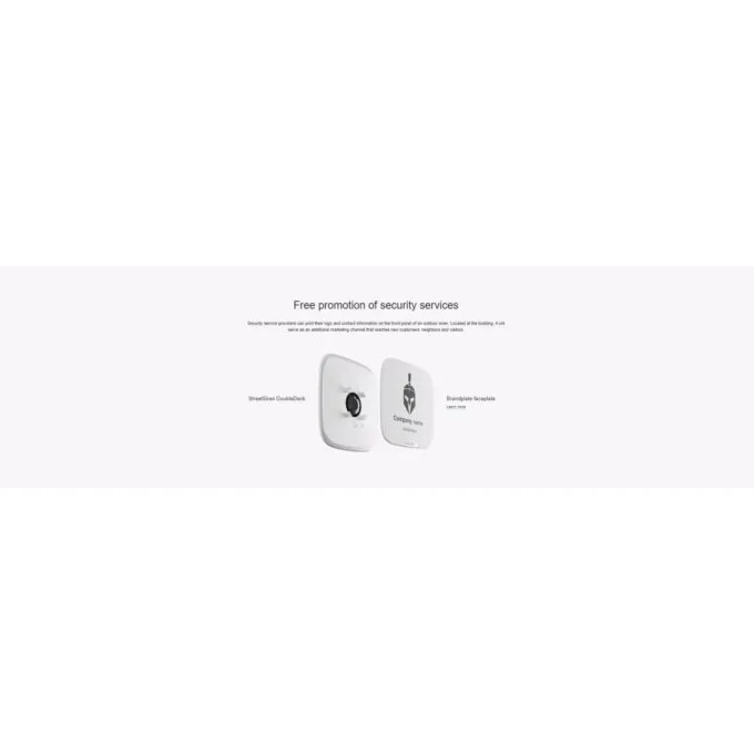 AJAX StreetSiren - Wireless Outdoor DoubleDeck White — image 2