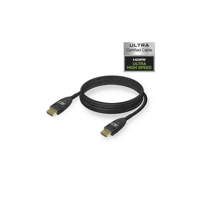 AK4144 20m HDMI 8K ULTRA HIGH SPEED CERTIFIED ACTIVE OPTICAL CABLE v2.1 HDMI-A M M , ACT — image 1