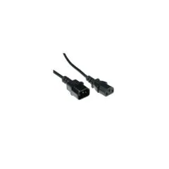 AK5029 0.60m C13 TO C14 POWER EXTENTION CABLE BLACK ACT