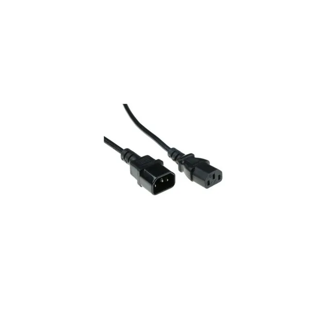 AK5029 0.60m C13 TO C14 POWER EXTENTION CABLE BLACK ACT — image 1