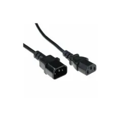 AK5121 7m C13 TO C14 POWER EXTENTION CABLE BLACK ACT