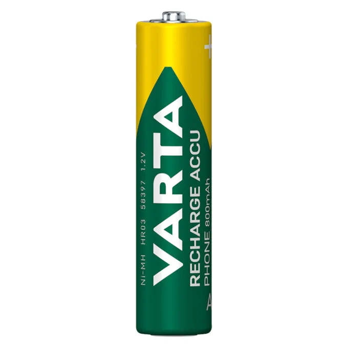 Akku AAA 1.2V (HR03) Varta Recharge Accu Phone - 2er-Pack — image 3