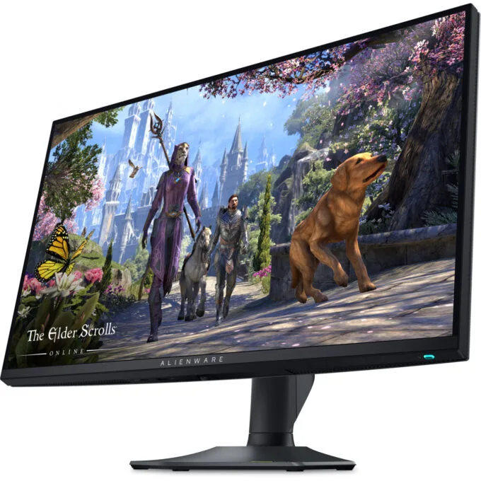 Alienware AW2725QF - 27" 4K UHD IPS Gaming Monitor, 3840x2160, 180Hz, 0.5ms, Peak 600 nits, Black — image 2