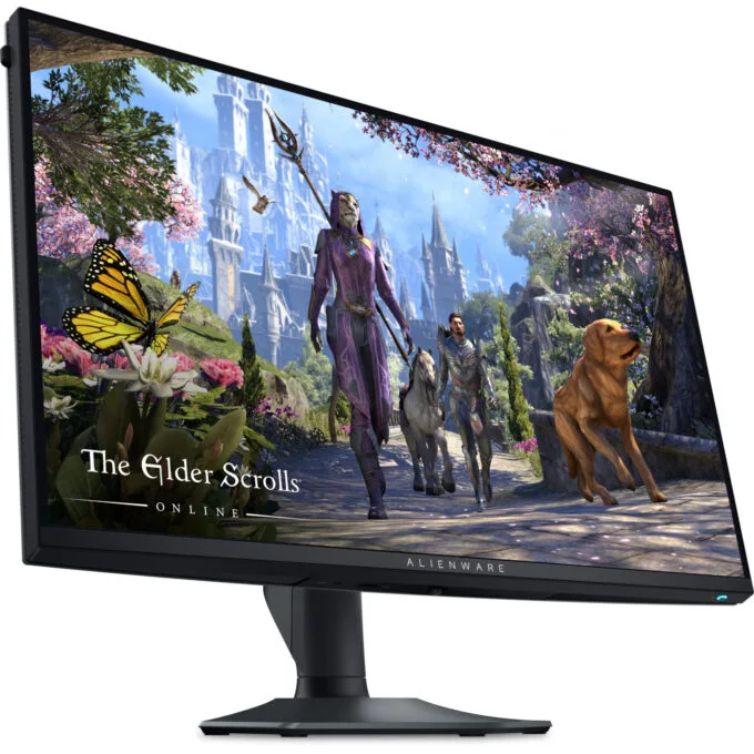 Alienware AW2725QF - 27" 4K UHD IPS Gaming Monitor, 3840x2160, 180Hz, 0.5ms, Peak 600 nits, Black — image 3