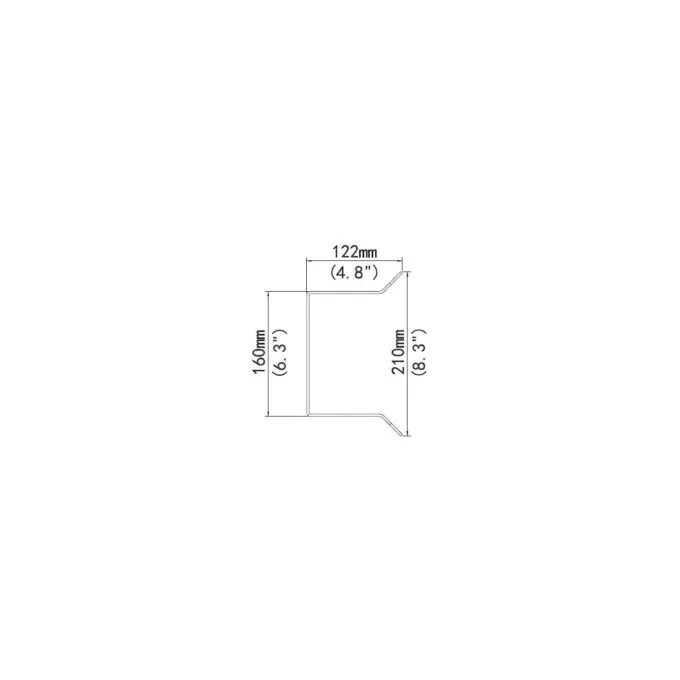 ALLNET Cornermount Deckenhalter Eckadapter for ALL-CAM2498-LEP — image 3