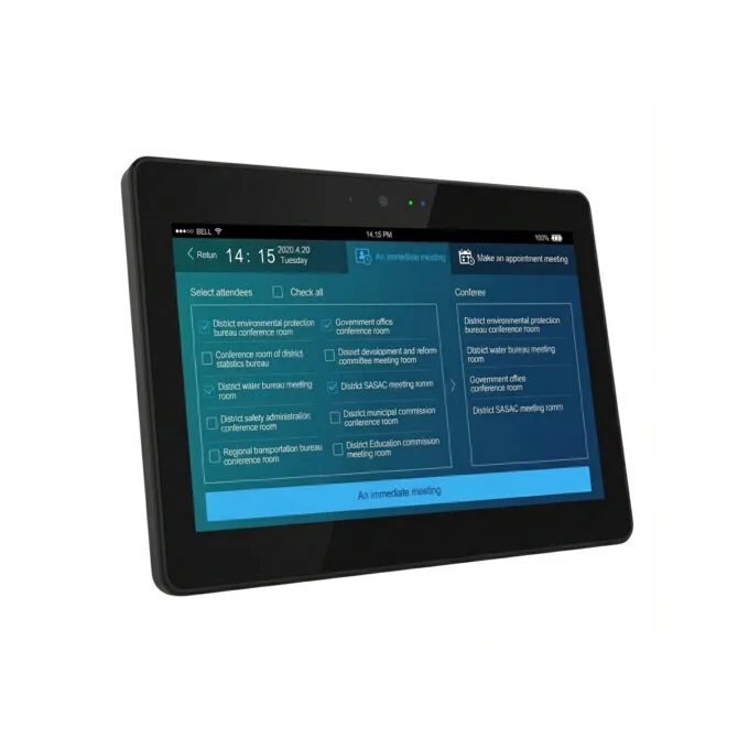 ALLNET Meetingraum RGB LED Tablet 13 Zoll RK3399 Android 10 und NFC RFID schwarz — image 1