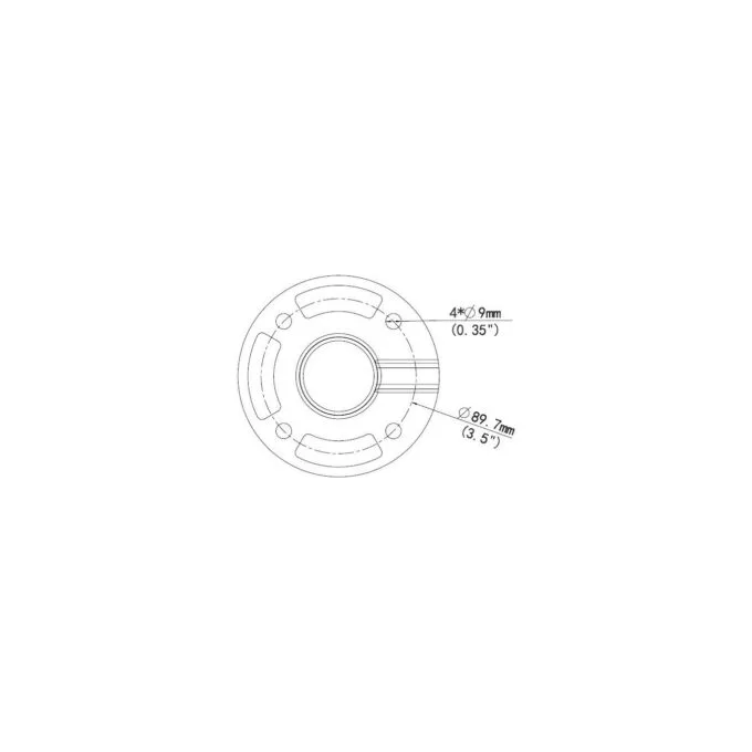 ALLNET Pendant mount Decken for ALL-CAM2498-LEP — image 2