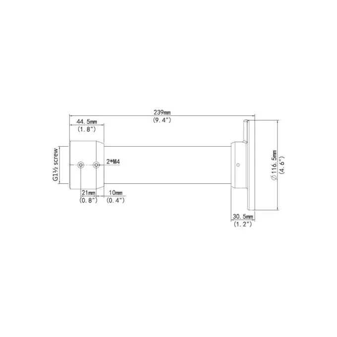 ALLNET Pendant mount Decken for ALL-CAM2498-LEP — image 3