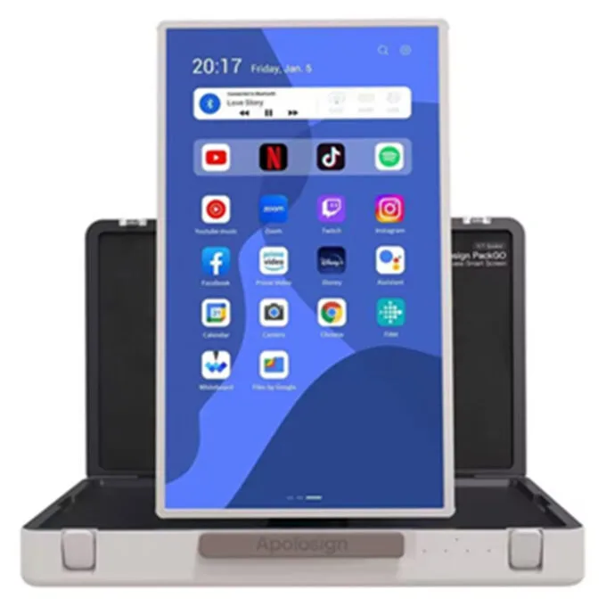 ALLNET Presentation Suitcase High Performance Display 27 Zoll. Android 13. RK3588. HDMI In. Koffer — image 1
