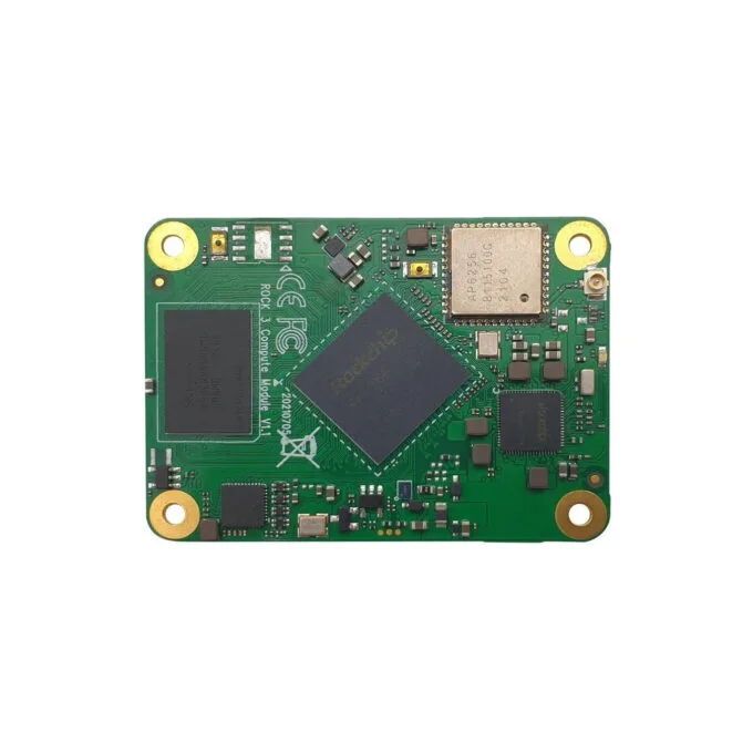 ALLNET Radxa CM3 Model A Rock3 RK3566 Compute module 4GB RAM 32GB EMMC. Wifi+BT. RM116-D4E32W2 — image 1