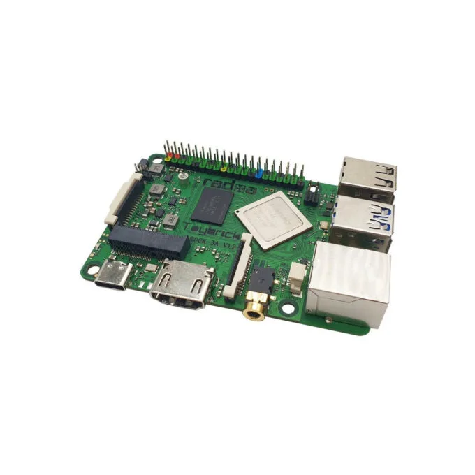 ALLNET Radxa Rock 3A 2GB RK3568 Quad-core Cortex-A55. freqency 2Ghz Mali G52 2GB LPDDR4 — image 1
