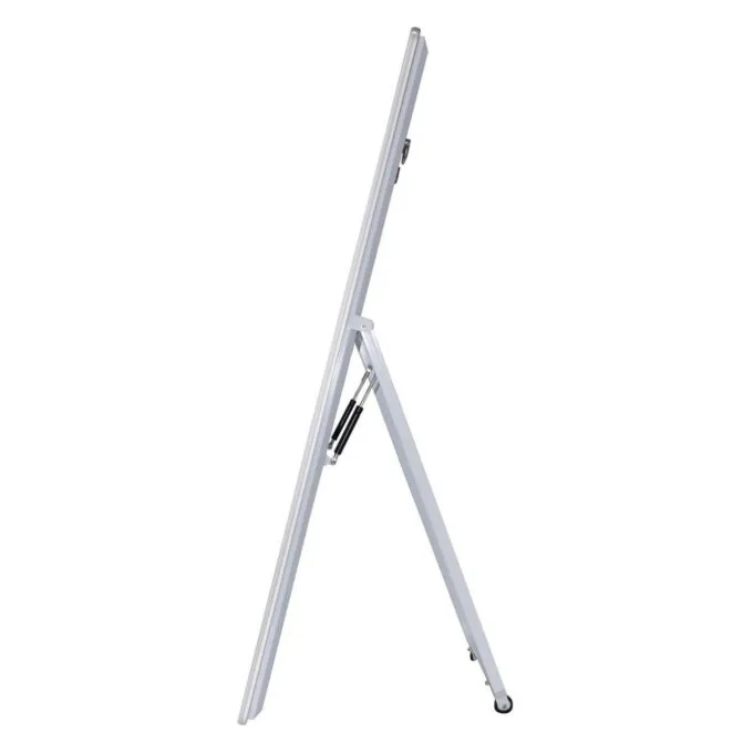 Allnet Standdisplay 43 Zoll Aufsteller mit Laufrollen. 700 Nits. HDMI. Farbe weiß — image 4