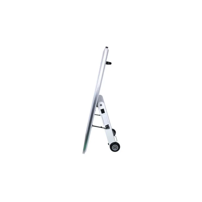 ALLNET Standdisplay 43 Zoll Outdoor Kundenstopper mit Akku oh. Touch mit Laufrollen 1500Nits Android Farbe schwarz — image 4