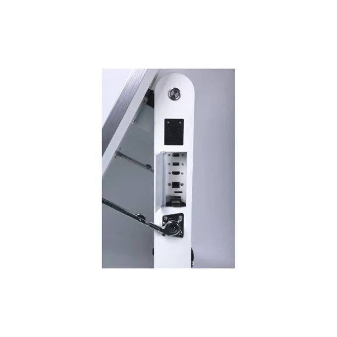 ALLNET Standdisplay 43 Zoll Outdoor Kundenstopper mit Akku oh. Touch mit Laufrollen 1500Nits Android Farbe schwarz — image 6