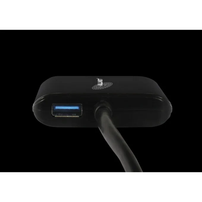 ALLNET USB 3.0 Typ-A Netzwerk Adapter 2x + 1x USB 3.0 Hub ALL-NC-2G-102-USB-A ALLTRAVEL — image 2