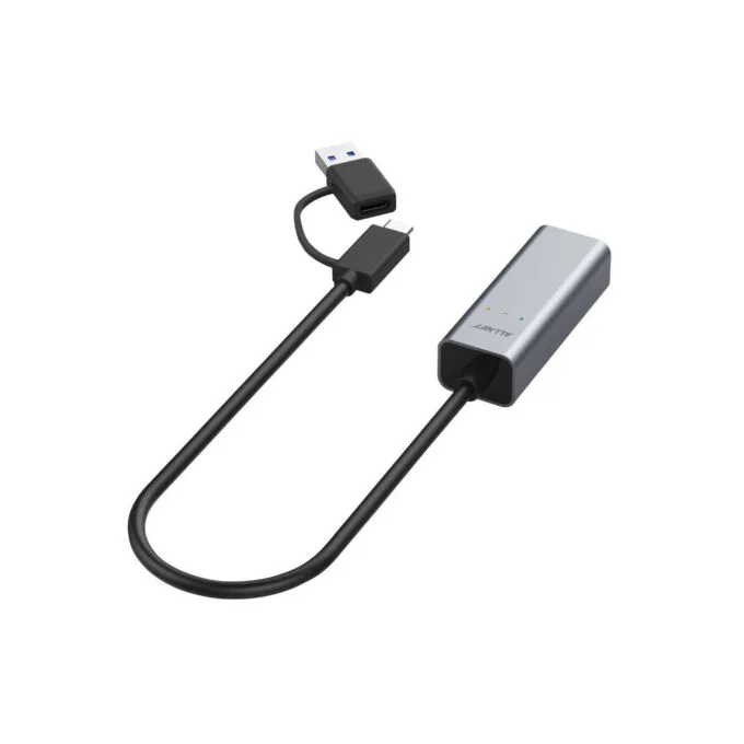 ALLNET USB 3.0 Typ-C&A Ethernet Adapter 2.5 Multi-Gigabit LAN ALL-NC-2.5G-USBC A ALLTRAVEL — image 3