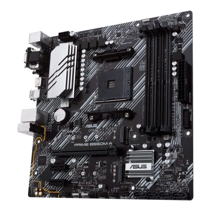 AM4 ASUS PRIME B550M-A CSM - B550M-A - Micro-ATX DDR4 PCIe 4.0, 2x M.2, 6 SATA — image 6