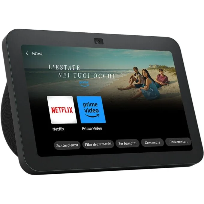 Amazon Echo Show 8 (3rd Gen) - B0BLS3B3QL - Black, 8-in display, 13 MP camera, Alexa, Wi-Fi 5, Bluetooth 5.1 — image 1