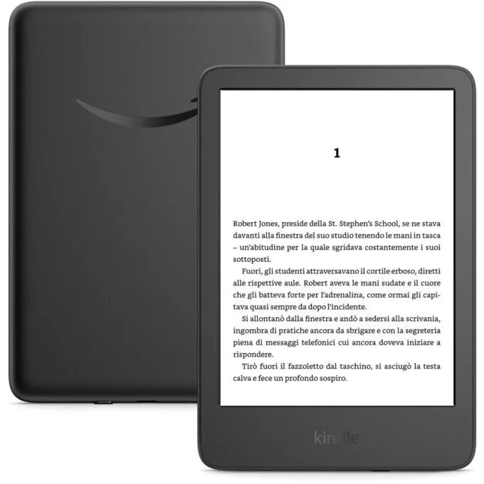 Amazon Kindle 6" - Black, 16GB, Special Offers, 2024 edition — image 1
