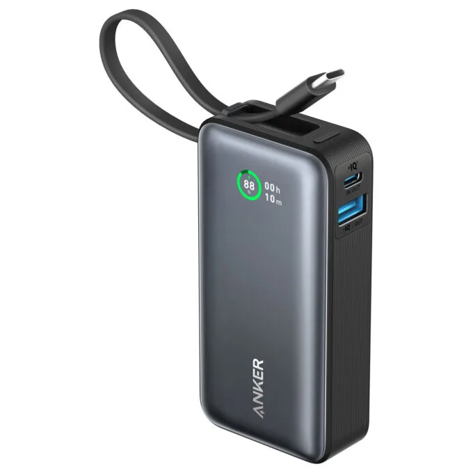 Anker 545 Nano PowerBank 10.000 mAh PD 30W inkl. USB-C Kabel black — image 6