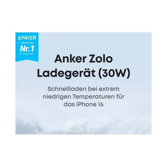 ANKER Charger 30W kompaktes GaN Schnellladegert 1x USB-C schwarz — image 14