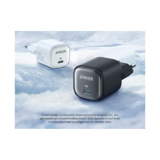 ANKER Charger 30W kompaktes GaN Schnellladegert 1x USB-C schwarz — image 15
