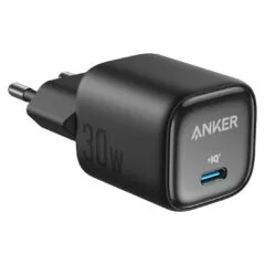 ANKER Charger 30W kompaktes GaN Schnellladegert 1x USB-C schwarz