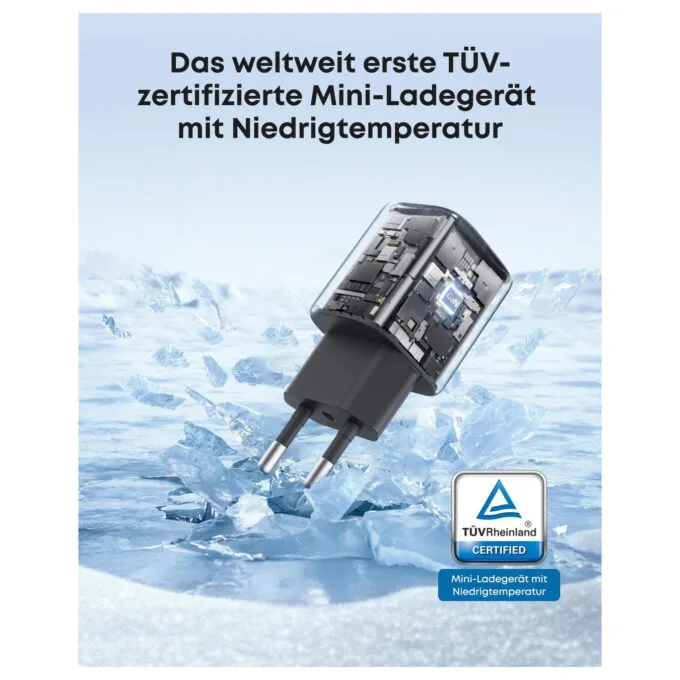 ANKER Charger 30W kompaktes GaN Schnellladegert 1x USB-C schwarz — image 6