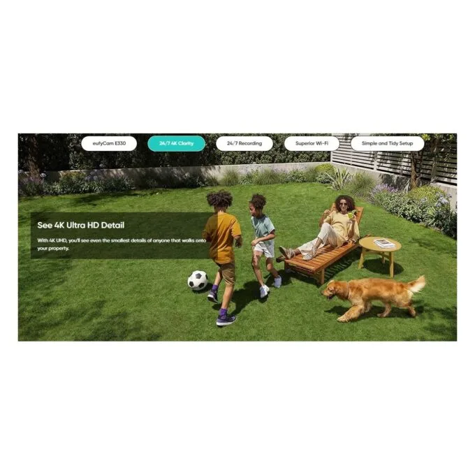 Anker Eufy Security Camera Kit - E330 - 2+1 Home Base — image 3