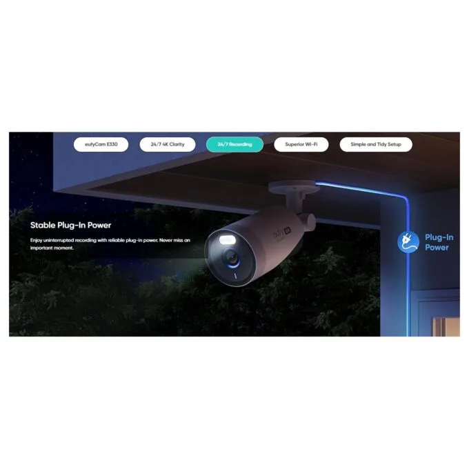Anker Eufy Security Camera Kit - E330 - 2+1 Home Base — image 4