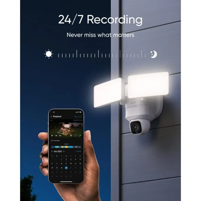 Anker Eufy Security Camera Outdoor Floodlight - E30 - Outdoor Floodlight — image 6