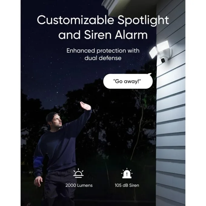 Anker Eufy Security Camera Outdoor Floodlight - E30 - Outdoor Floodlight — image 7