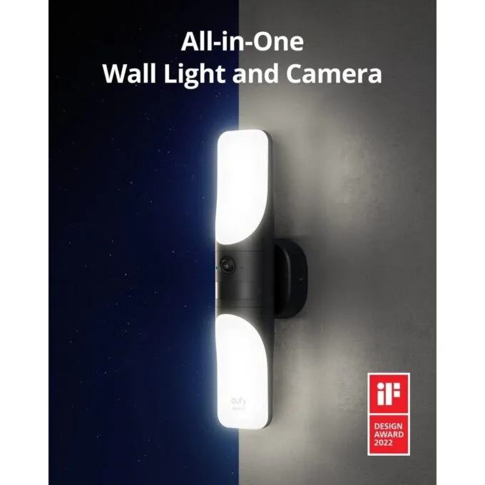 Anker Eufy Security Camera Outdoor Wired Wall Light - S100 - Outdoor Wired Wall Light — image 2