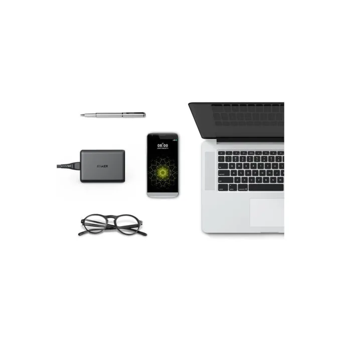 Anker PowerPort Speed 5 Charger 5-Port USB-A 63W black — image 8