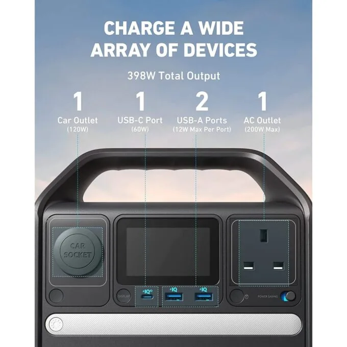 Anker SOLIX Powerhouse - 521 - Portable Power Station 256WH UK — image 4