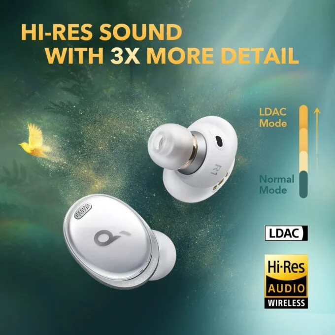 Anker Soundcore Liberty 3 Pro TWS Earphones - Frost White — image 6