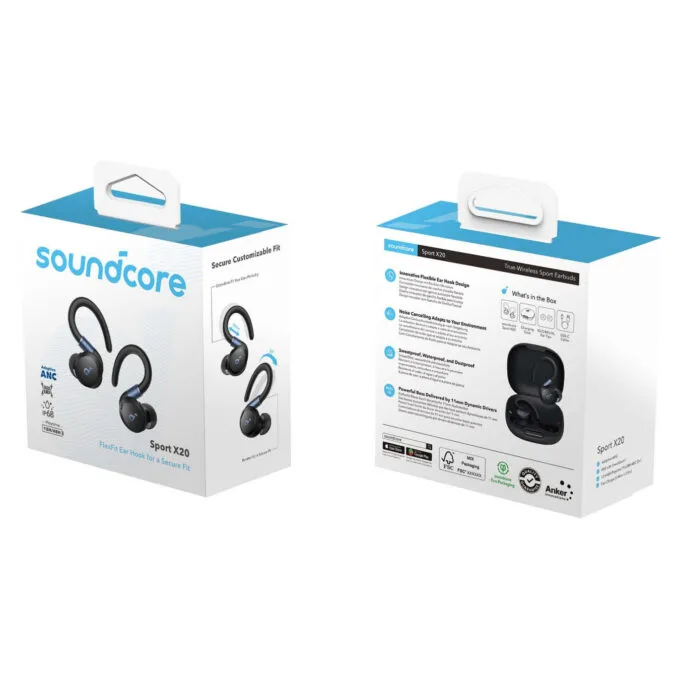 Anker Soundcore Sport X20 true wireless in-Ear Headphones black — image 8