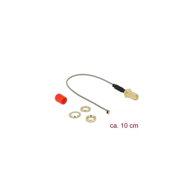 Antenna Cable RP-SMA (socket for installation) to MHF (plug) - Adapter — image 1