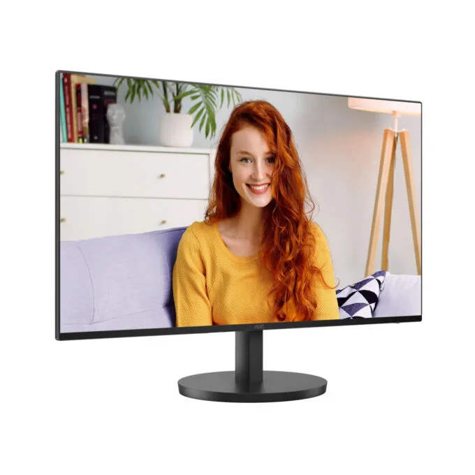 AOC 24B3HA2 - 24" (23.8") FHD IPS Monitor - 100Hz, HDMI & VGA, Built-in 2W Speakers, Slim Bezels — image 3
