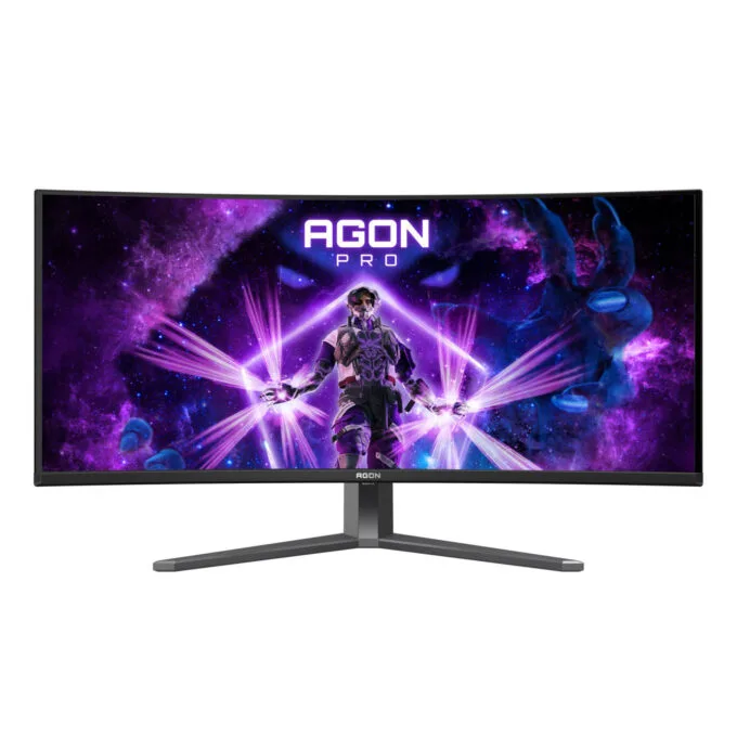 AOC AGON PRO AG346UCD - 34" QD-OLED Curved UWQHD Monitor, 3440x1440, 175Hz, 0.03ms, HDR TB400, AdaptiveSync — image 3