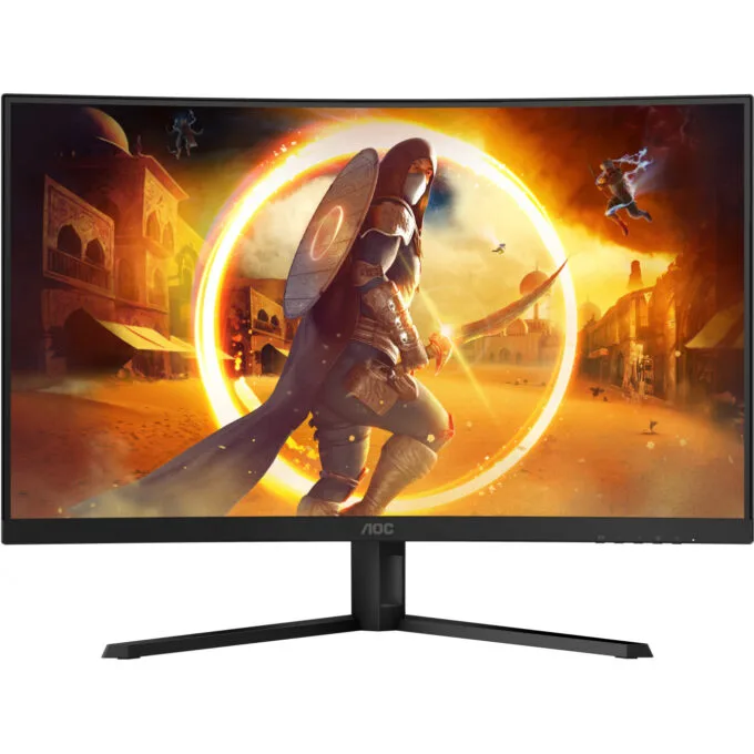 AOC CQ32G4VE - 31.5" QHD Curved Gaming Monitor, 1500R, 180Hz, 1ms GTG, HDR10 — image 2