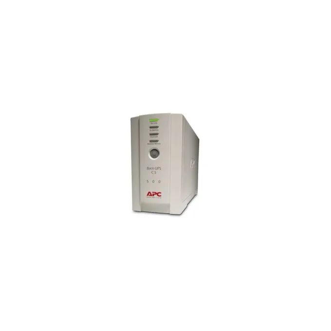 APC Back-UPS 500 BK500EI 500VA/300W Tower UPS 4x IEC C13 — image 1
