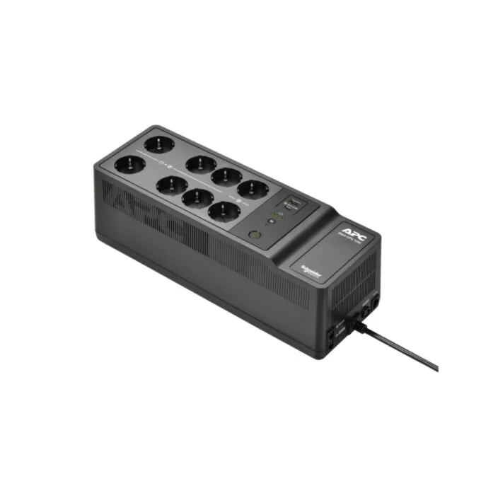 APC Back-UPS BE1050G2-GR - 1050VA (600W) UPS - 8 Outlets, USB-A & USB-C, 230V, Wall/Floor-Mount — image 2