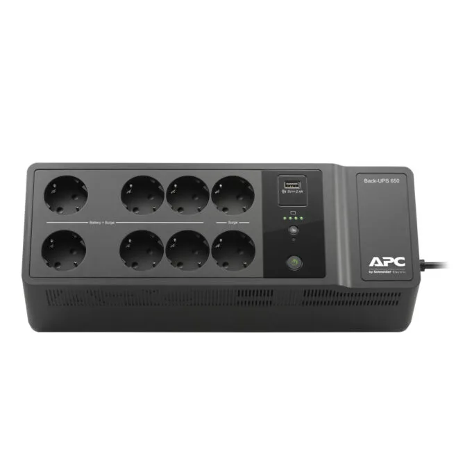 APC Back-UPS BE650G2-GR 650VA 400W Standby UPS Black 8 Schuko - — image 2