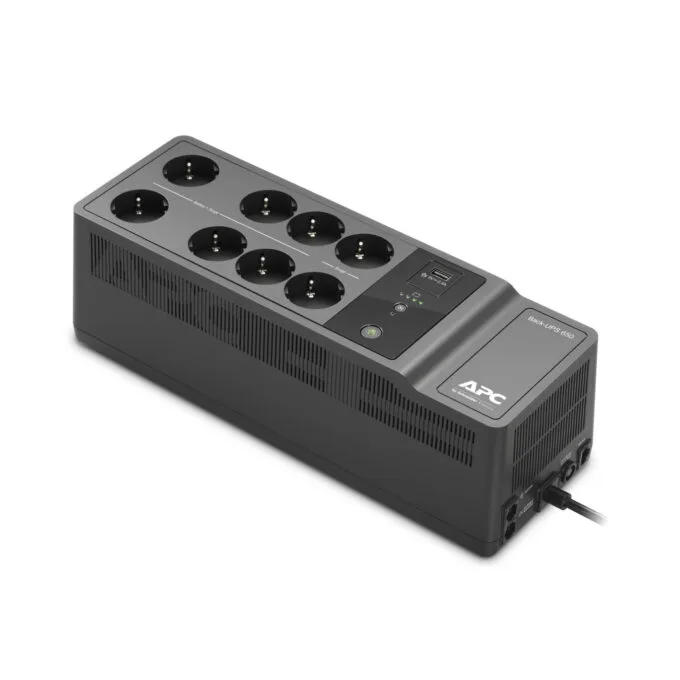 APC Back-UPS BE650G2-GR 650VA 400W Standby UPS Black 8 Schuko - — image 1