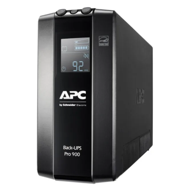 APC Back-UPS BR900MI 0.9kVA 540W Line-Interactive UPS 230V Black LCD — image 1