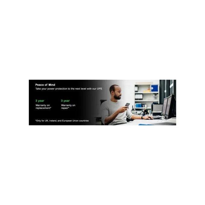 APC Back-UPS Pro 1500 BR1500G-GR Tower Black — image 7